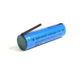 Replacement battery Oral‑B Genius 8000, 8900, 9000, 10000N (type 3765) Li-Ion 14500 1000 mAh U - solder tag